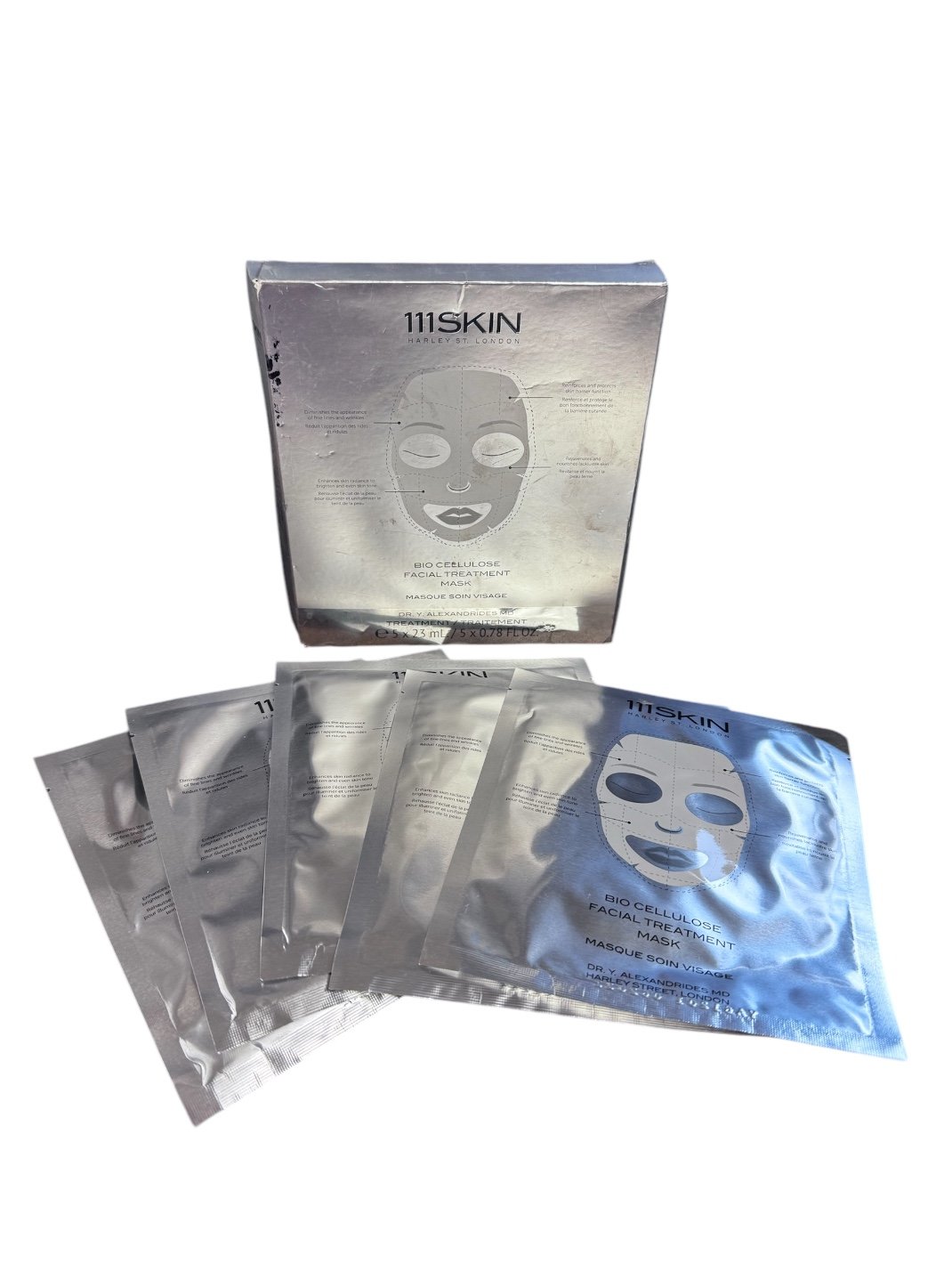 111Skin Bio Cellulose Facial Treatment Mask - Set of 5