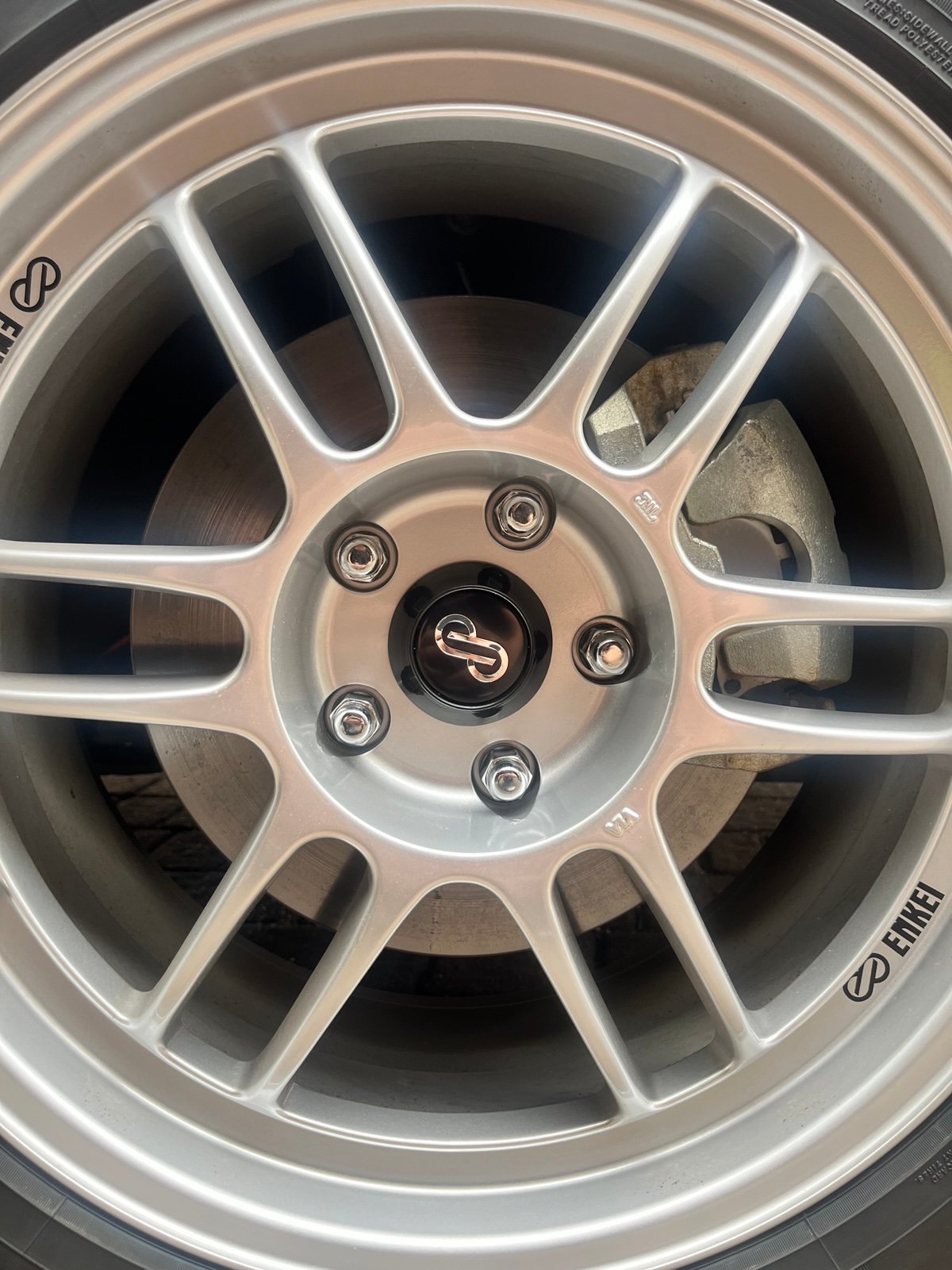 Enkei Center Wheel Caps for 17,18,19” RPF1