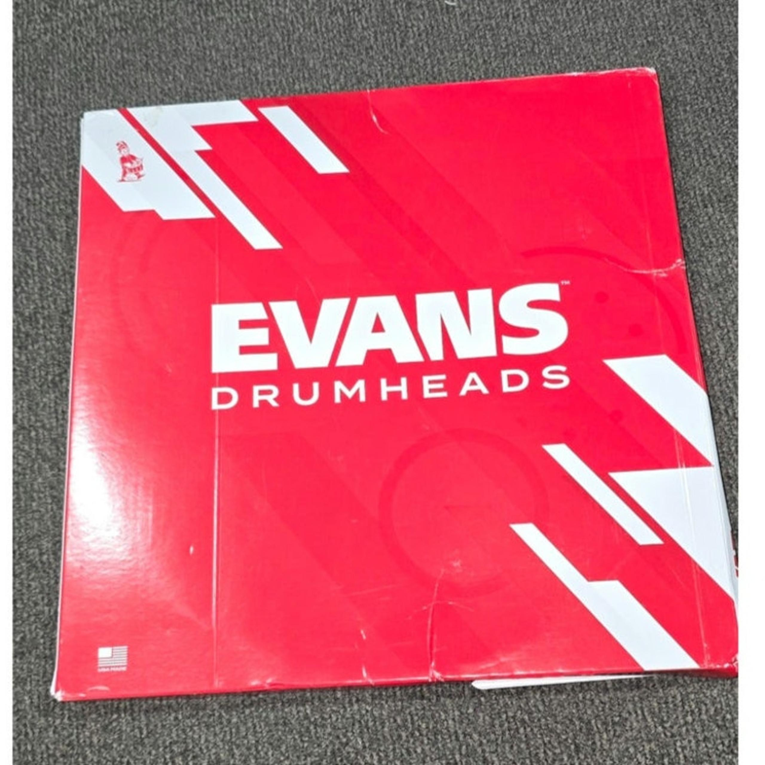 Drumheads hydraulic black 2 ply uncoated 10 - Evans