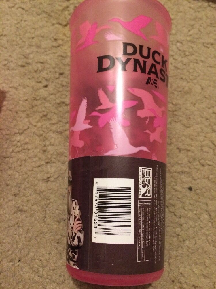 Duck Dynasty A&E Uncle Si Robertson Tea Cup Hot Pink Camo Sport Hey Tumbler New