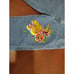 Ed Hardy Y2K Painted Bottom Tiger Front Womens Size 5/6 Denim Capris