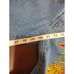 Ed Hardy Y2K Painted Bottom Tiger Front Womens Size 5/6 Denim Capris