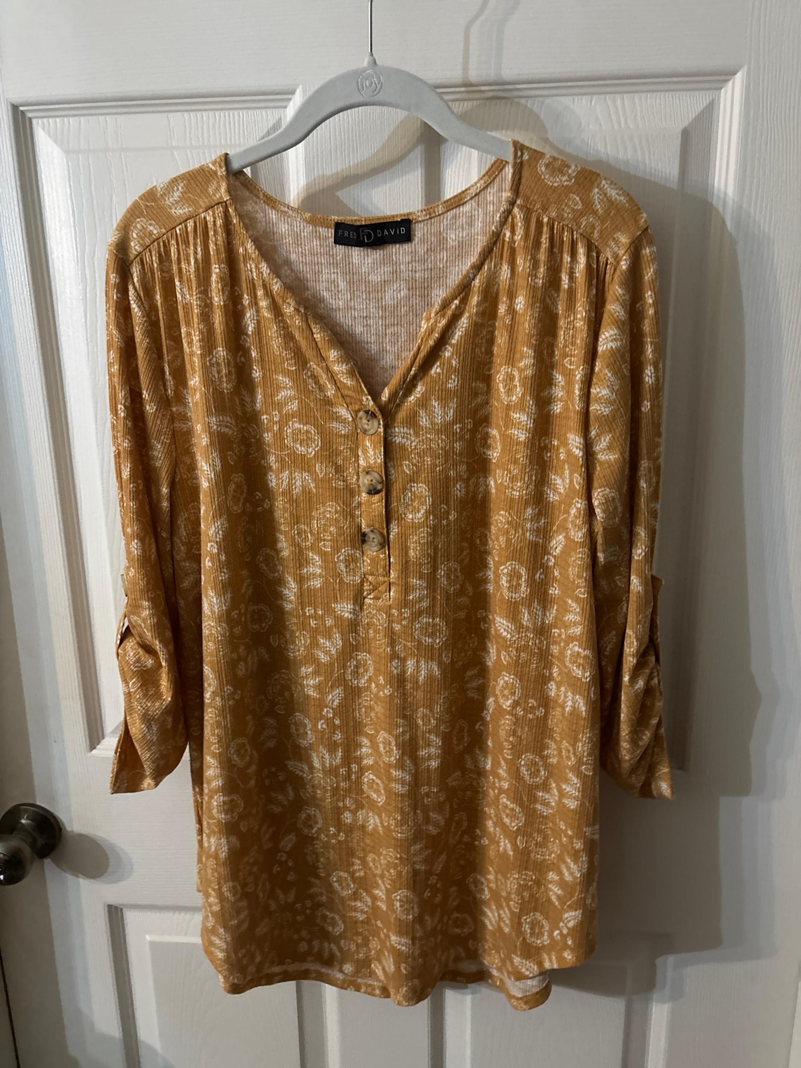 Women’s Fred David Top, Size XL