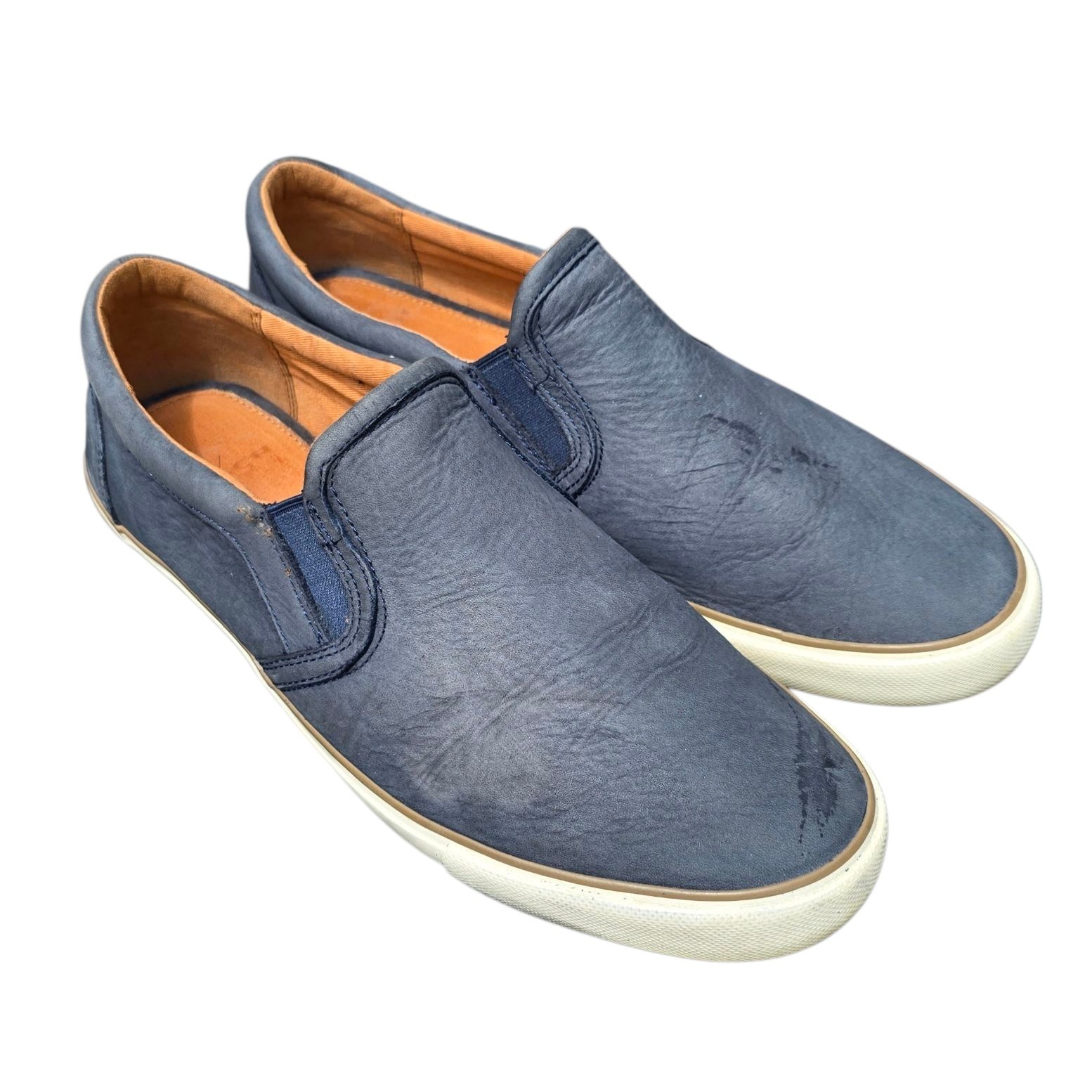 Coach Men's Slip On Sneakers Casual Comfort Shoes Loafers Blue Size 11