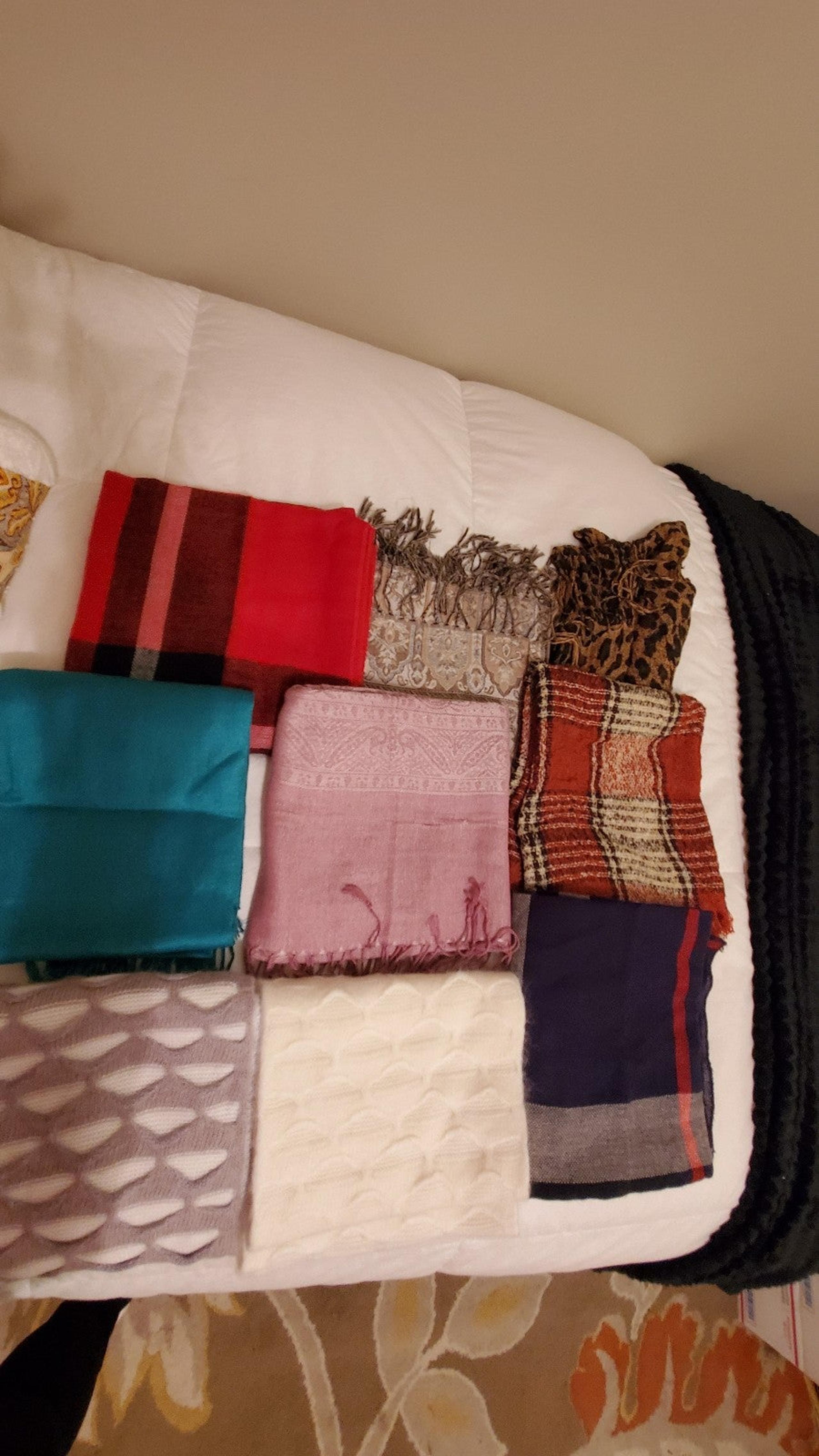 9 winter scarves - Custom Variety Pack