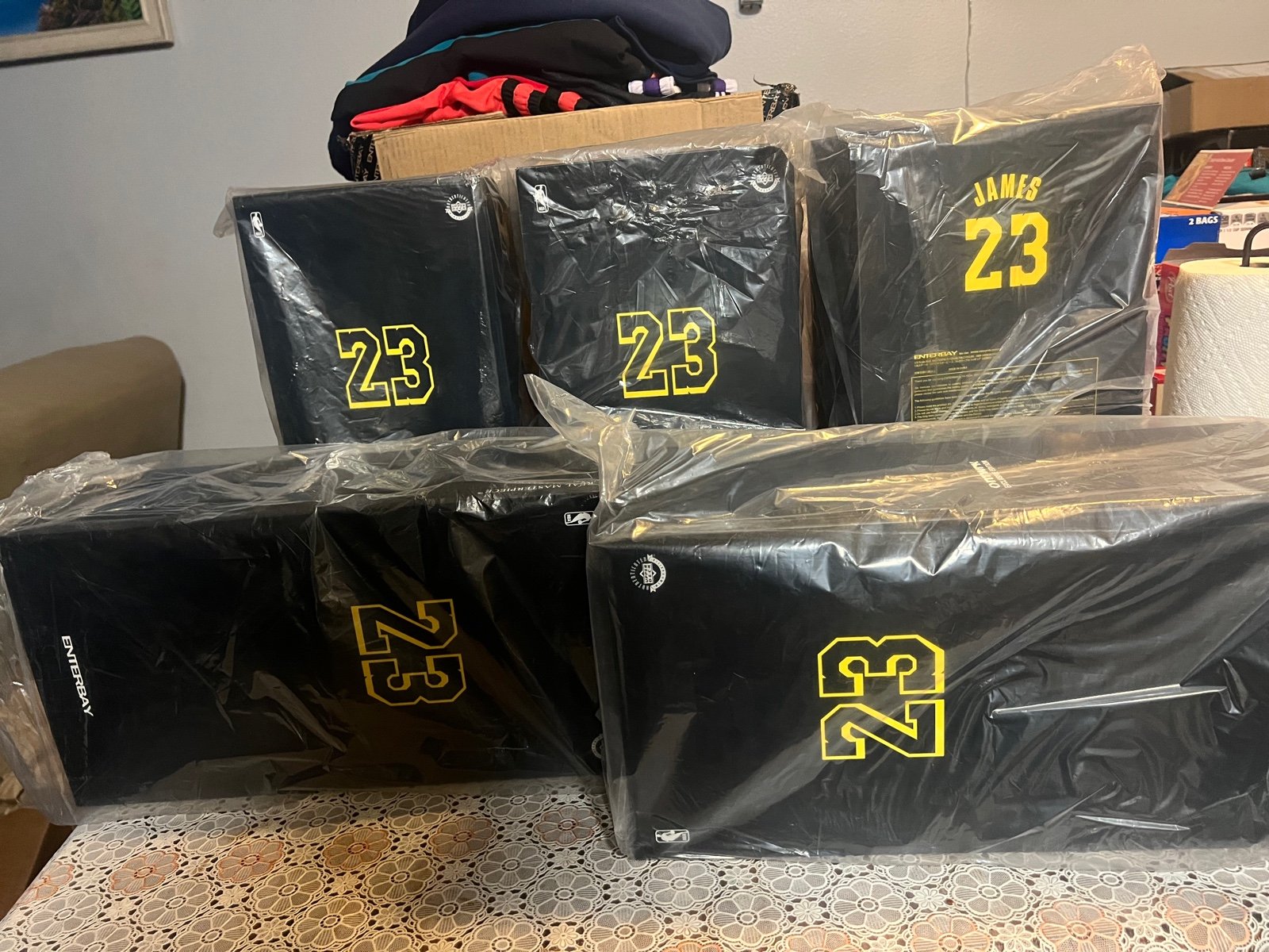 Real Masterpiece NBA Collection - LeBron James Action Figure - NTWRK Exclusive E