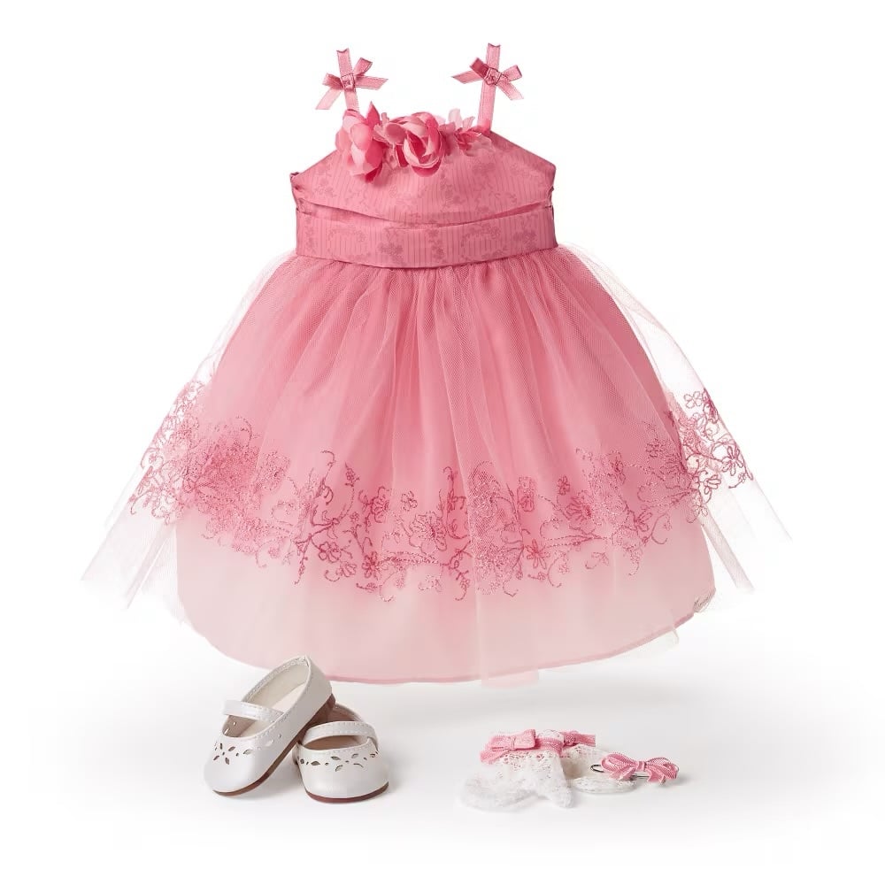 American Girl Doll Maryellen’s Pretty Pink Dress-NIB