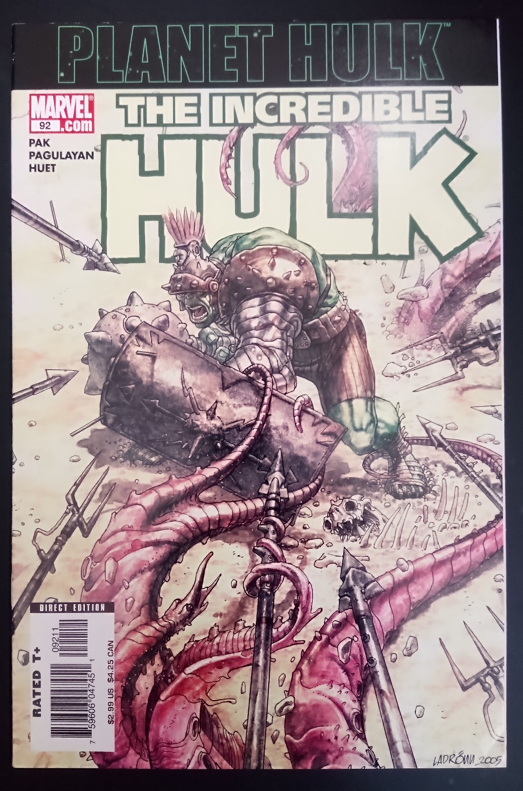 INCREDIBLE HULK (VOL 2) #92 PLANET HULK!