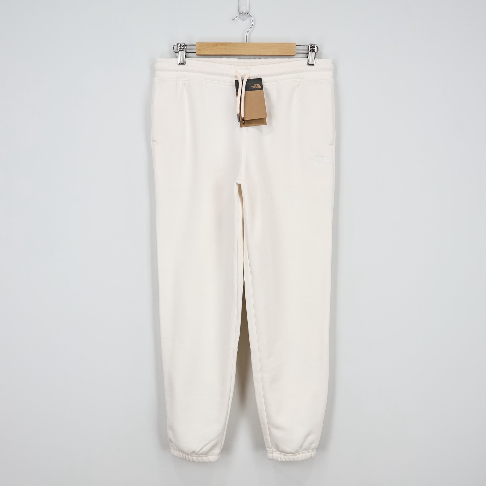 NWT The North Face Women's Half Dome Fleece Sweatpants Gardenia White Medium