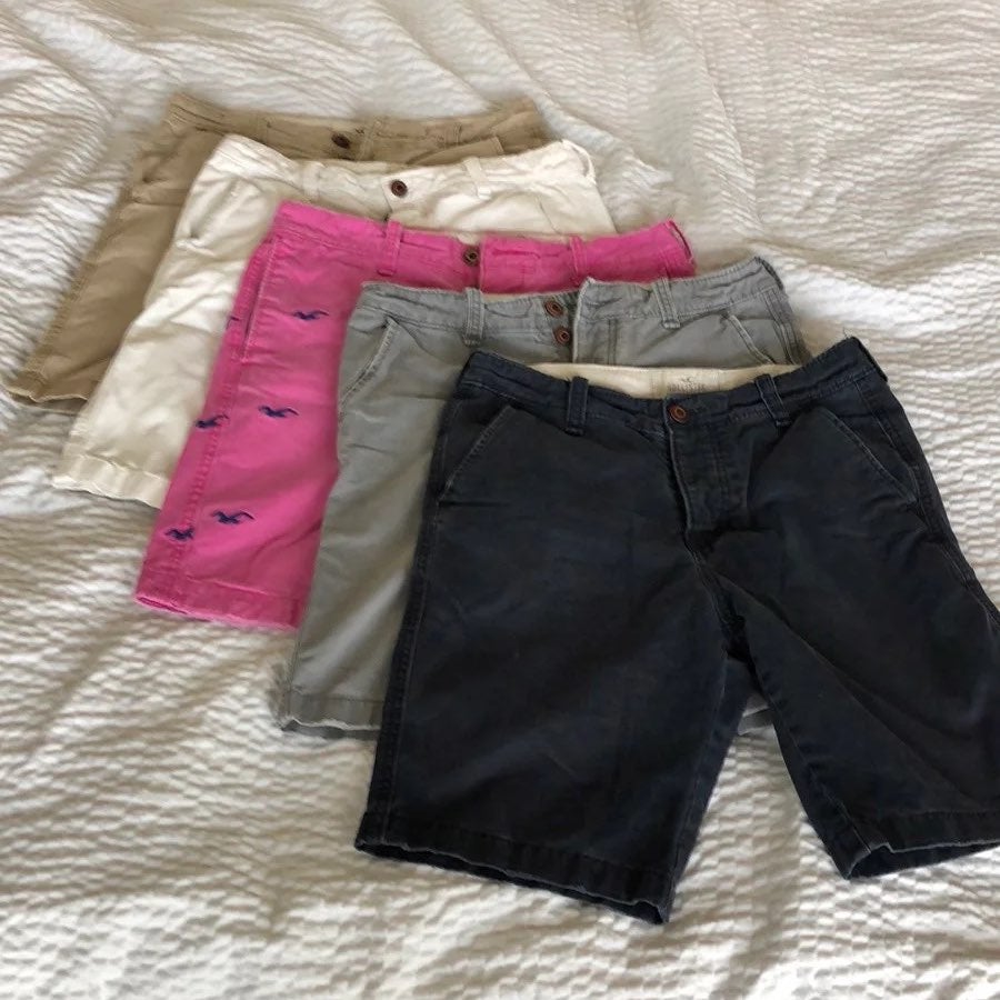 Mens hollister shorts (5 pair)