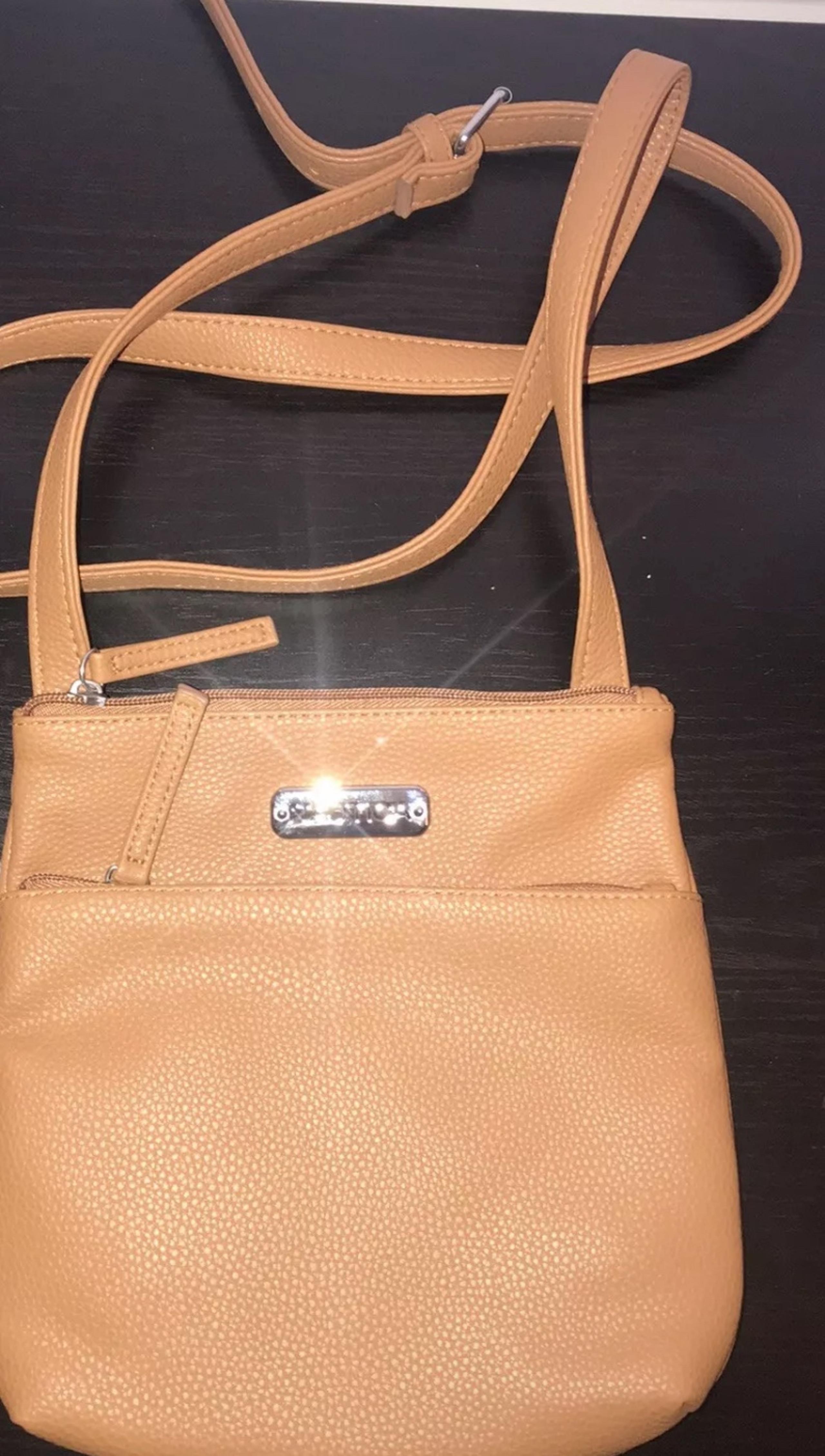 Nautica Womens Cognac/Brown Crossbody Bag