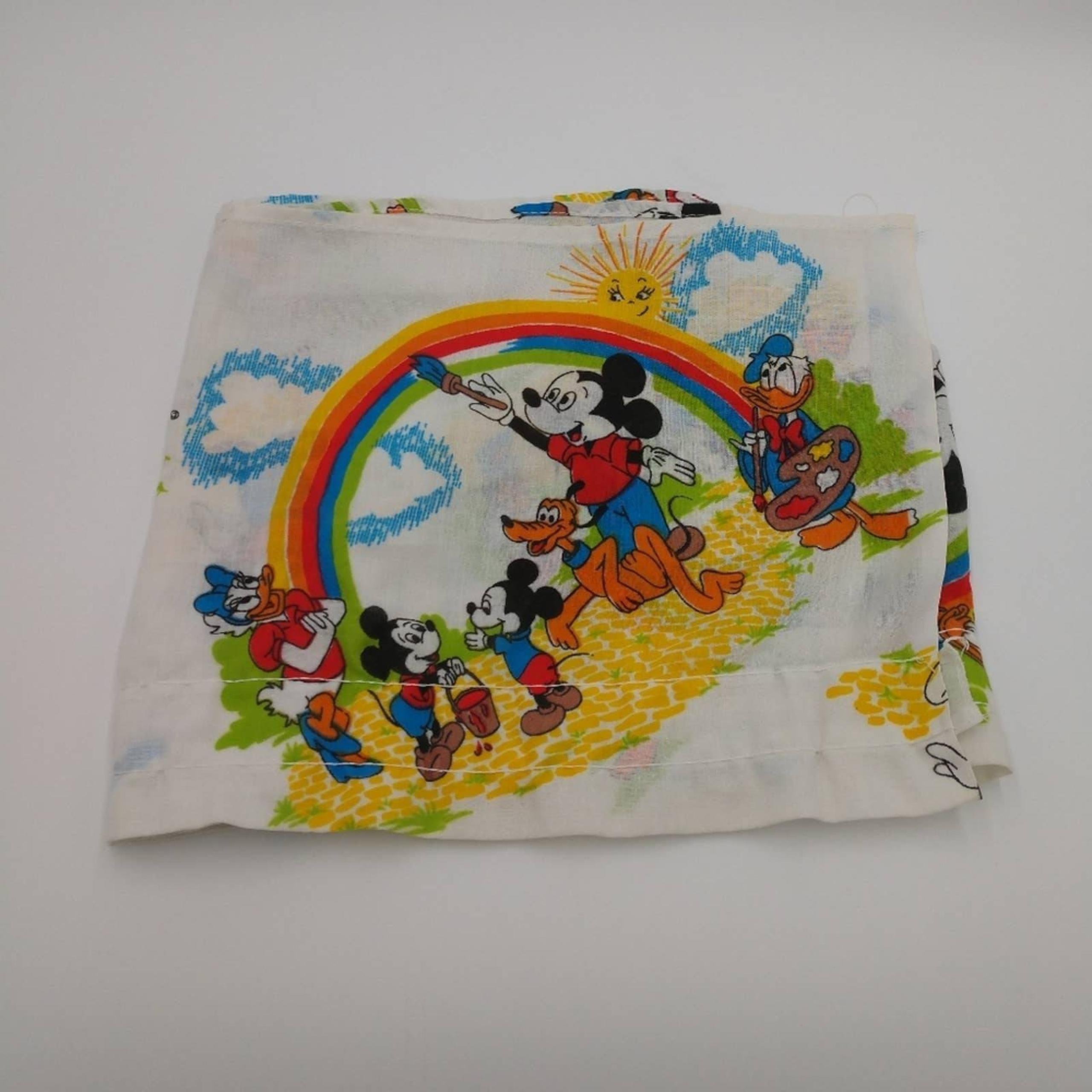 Vintage Disney Rainbow Window Valance