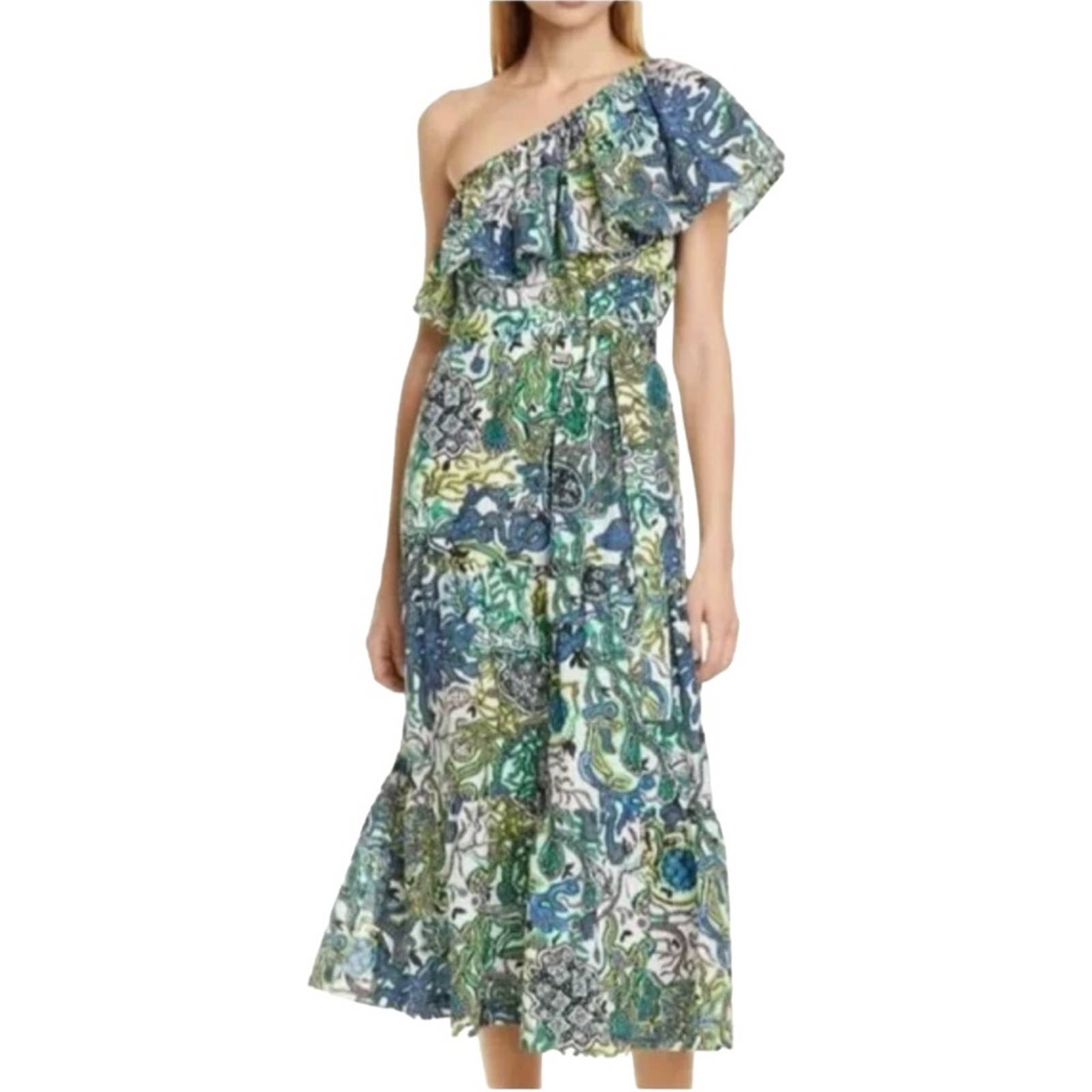 A.L.C. Janelle One Shoulder Mini Dress Sz Medium