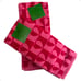 Kate Spade Hearts Kitchen Towels Set of 4 Red Pink Color