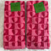 Kate Spade Hearts Kitchen Towels Set of 4 Red Pink Color