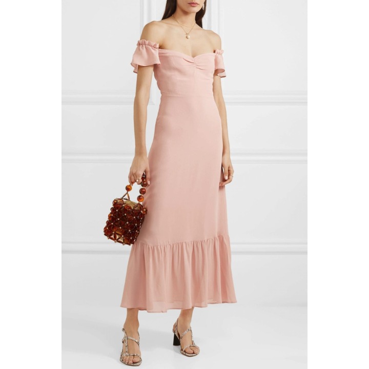reformation butterfly midi dress