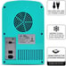 New! Koolatron Retro Mini Thermoelectric Fridge Cooler 4L 6 Cans