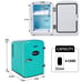 New! Koolatron Retro Mini Thermoelectric Fridge Cooler 4L 6 Cans