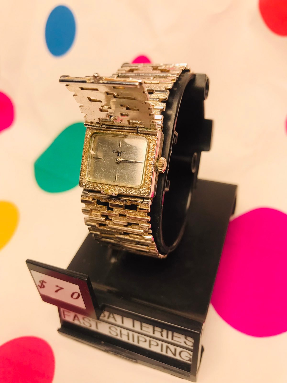 Bulova Womens Silver Watch