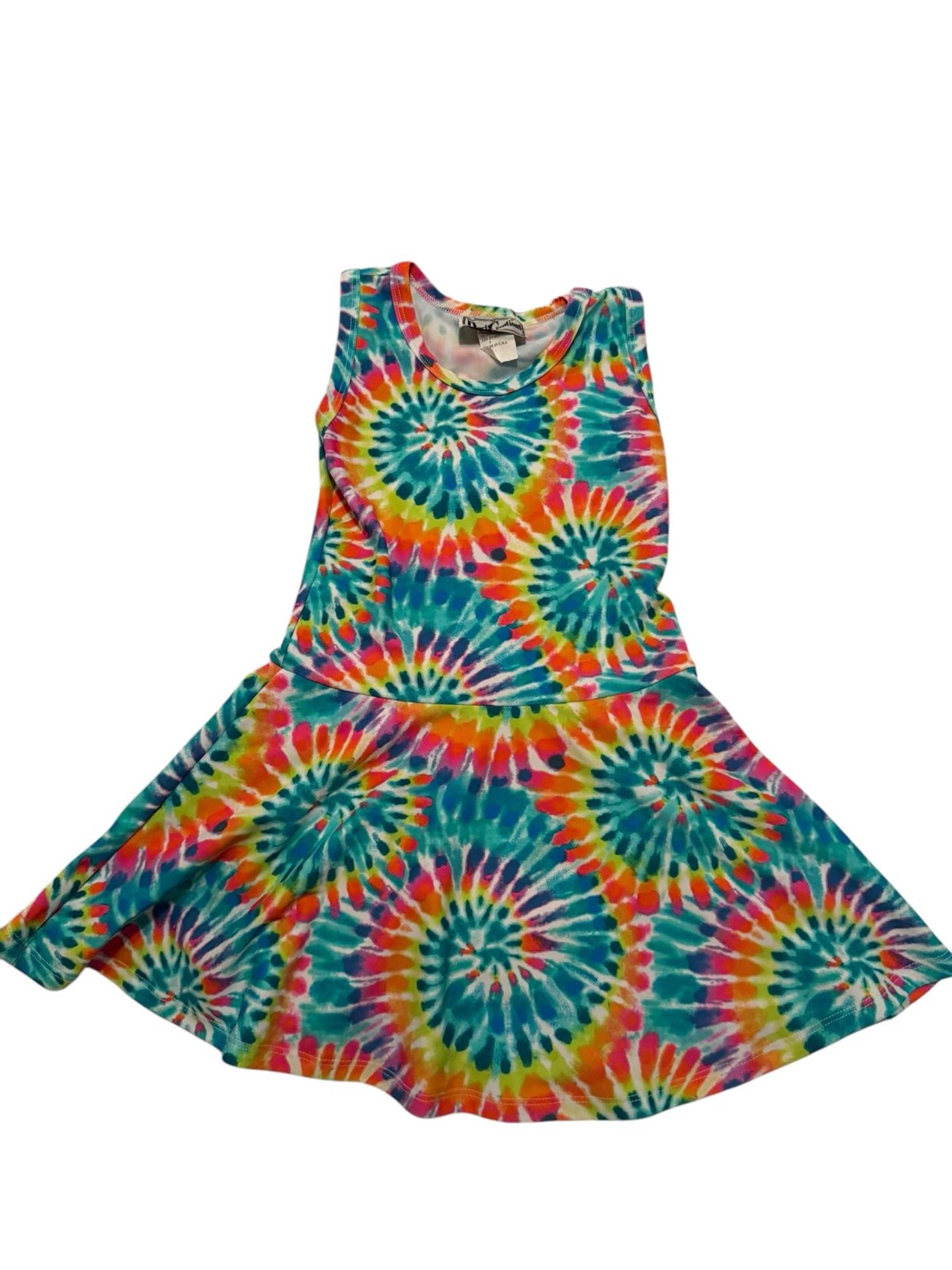 Girls Dori Creations tie dye Dress 5