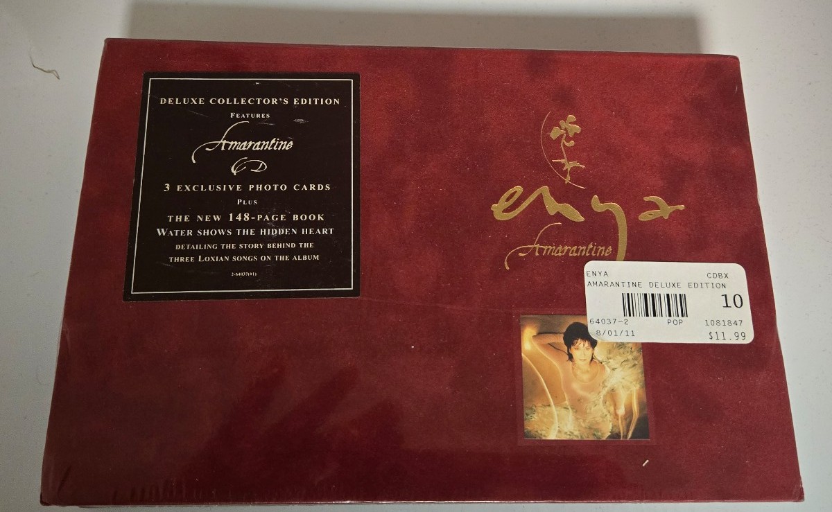 Enya Amarantine Roma RyanWater Shows Hidden Heart Collector's Edition Sealed!!!
