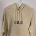 Taylor Swift The Eras Tour Cream Hooded Fleece Pullover Sweatshirt Size Medium