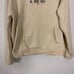 Taylor Swift The Eras Tour Cream Hooded Fleece Pullover Sweatshirt Size Medium
