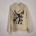 Taylor Swift The Eras Tour Cream Hooded Fleece Pullover Sweatshirt Size Medium