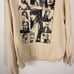 Taylor Swift The Eras Tour Cream Hooded Fleece Pullover Sweatshirt Size Medium