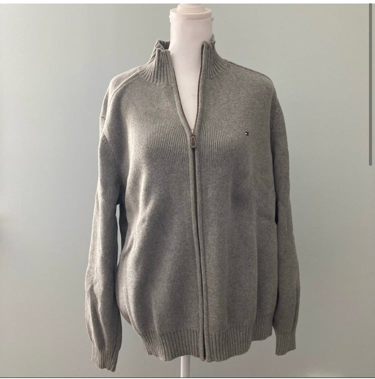 Mens Tommy Hilfiger Signature Full Zip Size M