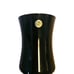 Black Stemware 8 oz Wine Glass Goblet 7.5 Tall Hour Glass Shape made in Poland