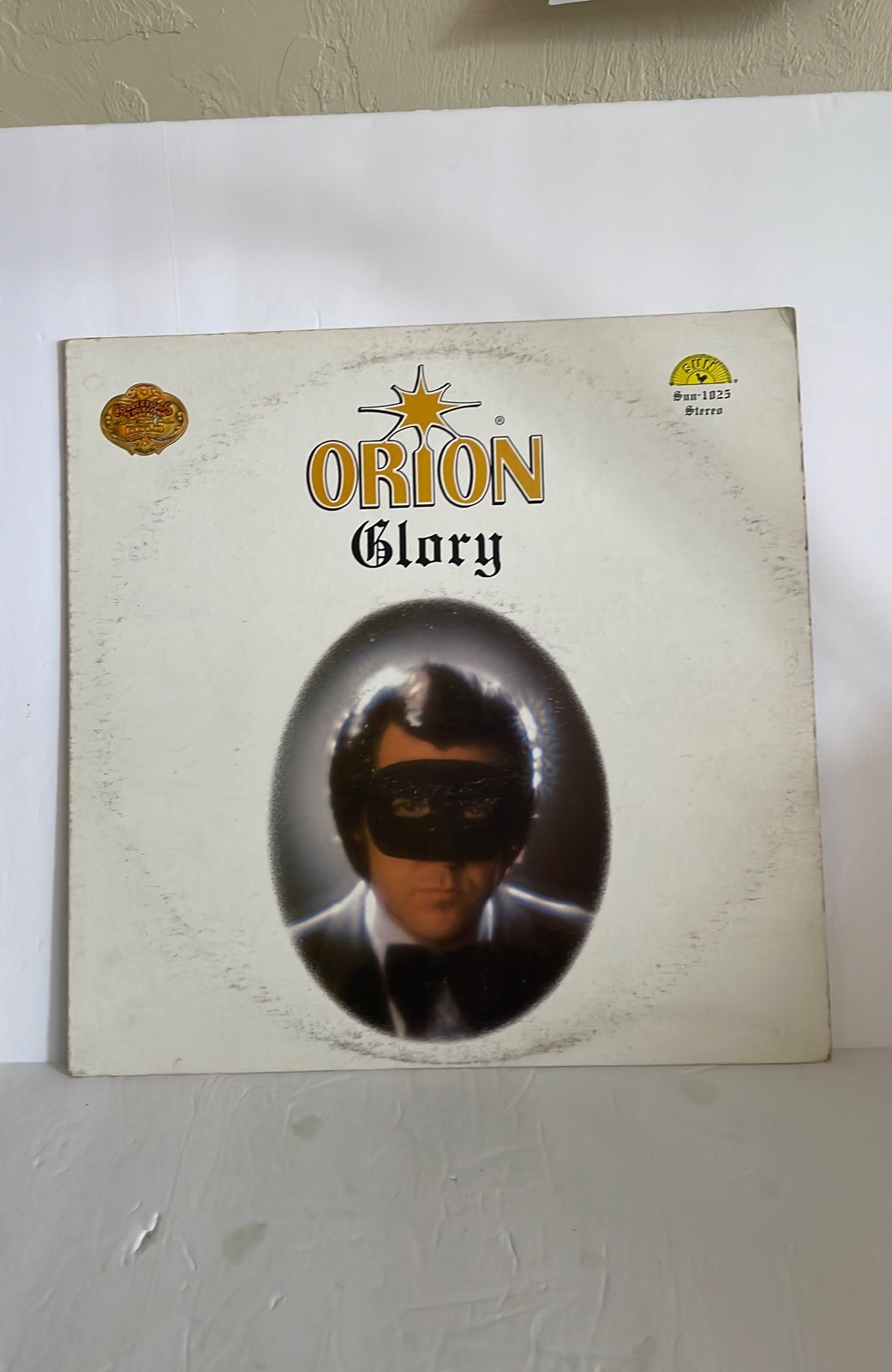 Orion Glory Sun records 1025 stereo Gold Vinyl LP 1980