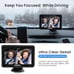 Baby Car Camera, 1080P Dual-Channel 5 inch Display Baby Car Mirror Night Vision