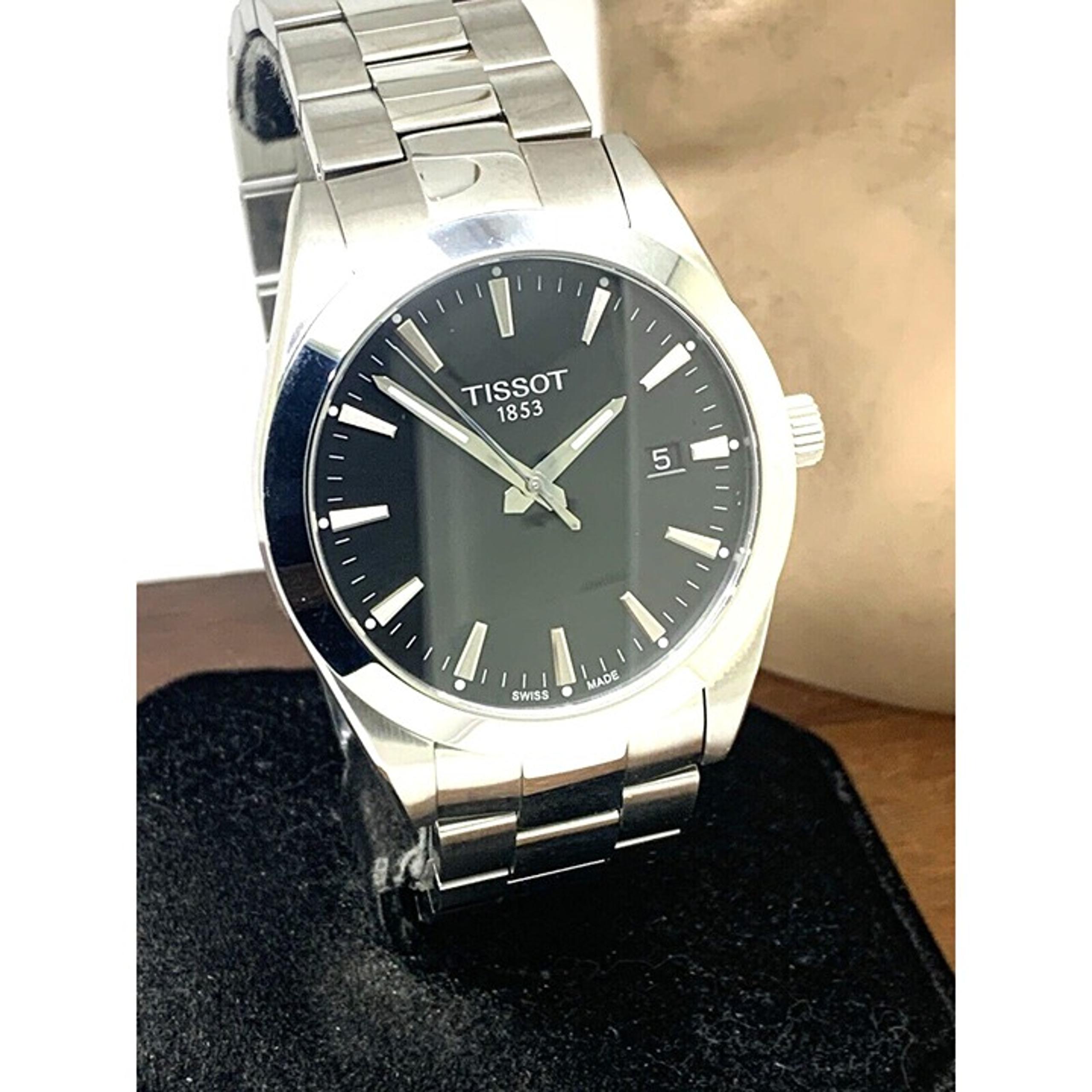 Tissot Men's Watch Swiss Quartz Black Dial 40mm Stainless Steel T1274101105100