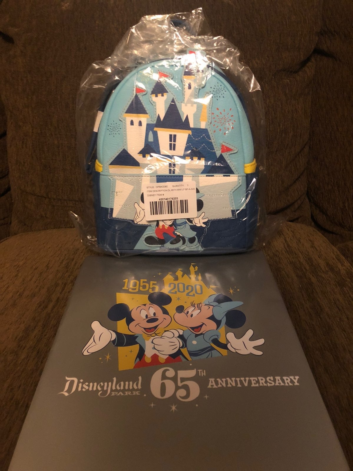 65th Anniversary Disney Backpack & Litho