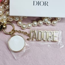Dior Bijou De Sac Bag Charm Keychain J'adore NEW See size measure on the listi