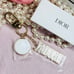 Dior Bijou De Sac Bag Charm Keychain J'adore NEW See size measure on the listi