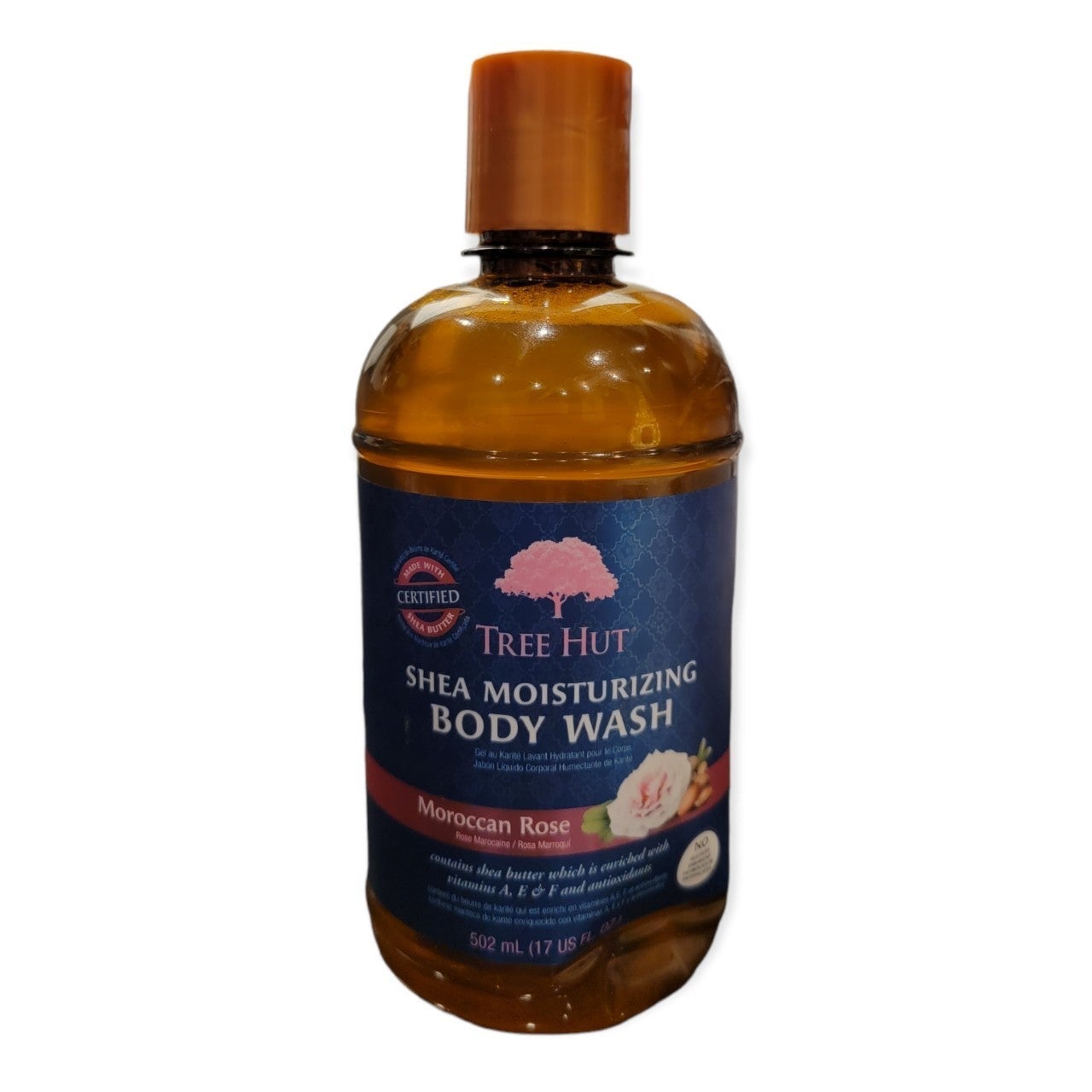 TREE HUT NEW Shea Moisturizing Body WASH Moroccan Rose DISCONTINUED