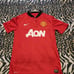 Manchester United 2013/2014 Van Persie Home Soccer Jersey Size M