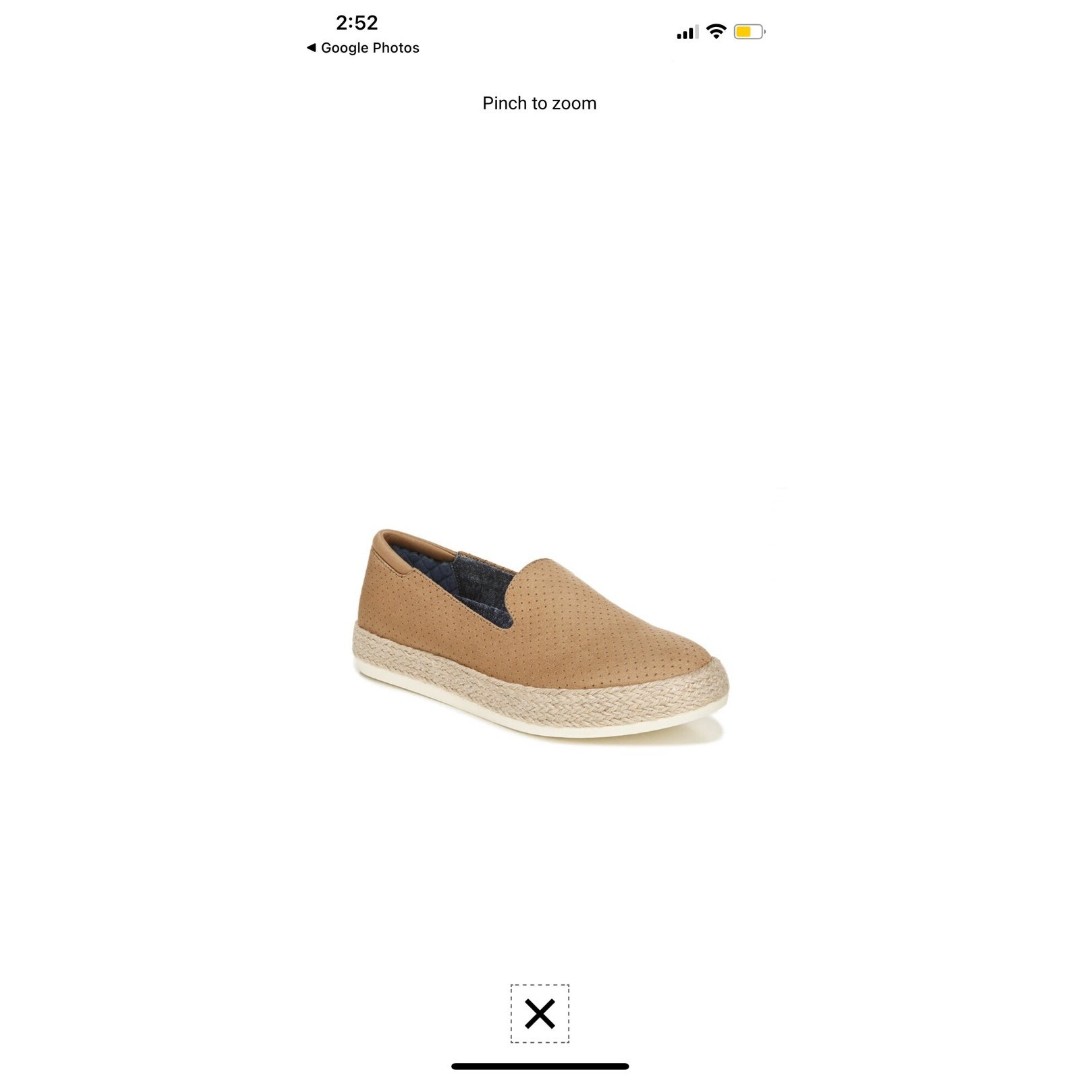 DR. SCHOLL'S shoes SOMERSET ESPADRILLE SLIP-ON womens 8.5 Gently used condition