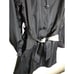 Dressbarn Women's XL Black Polka Dot Lightweight Spring Rain Trench Jacket