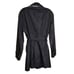 Dressbarn Women's XL Black Polka Dot Lightweight Spring Rain Trench Jacket
