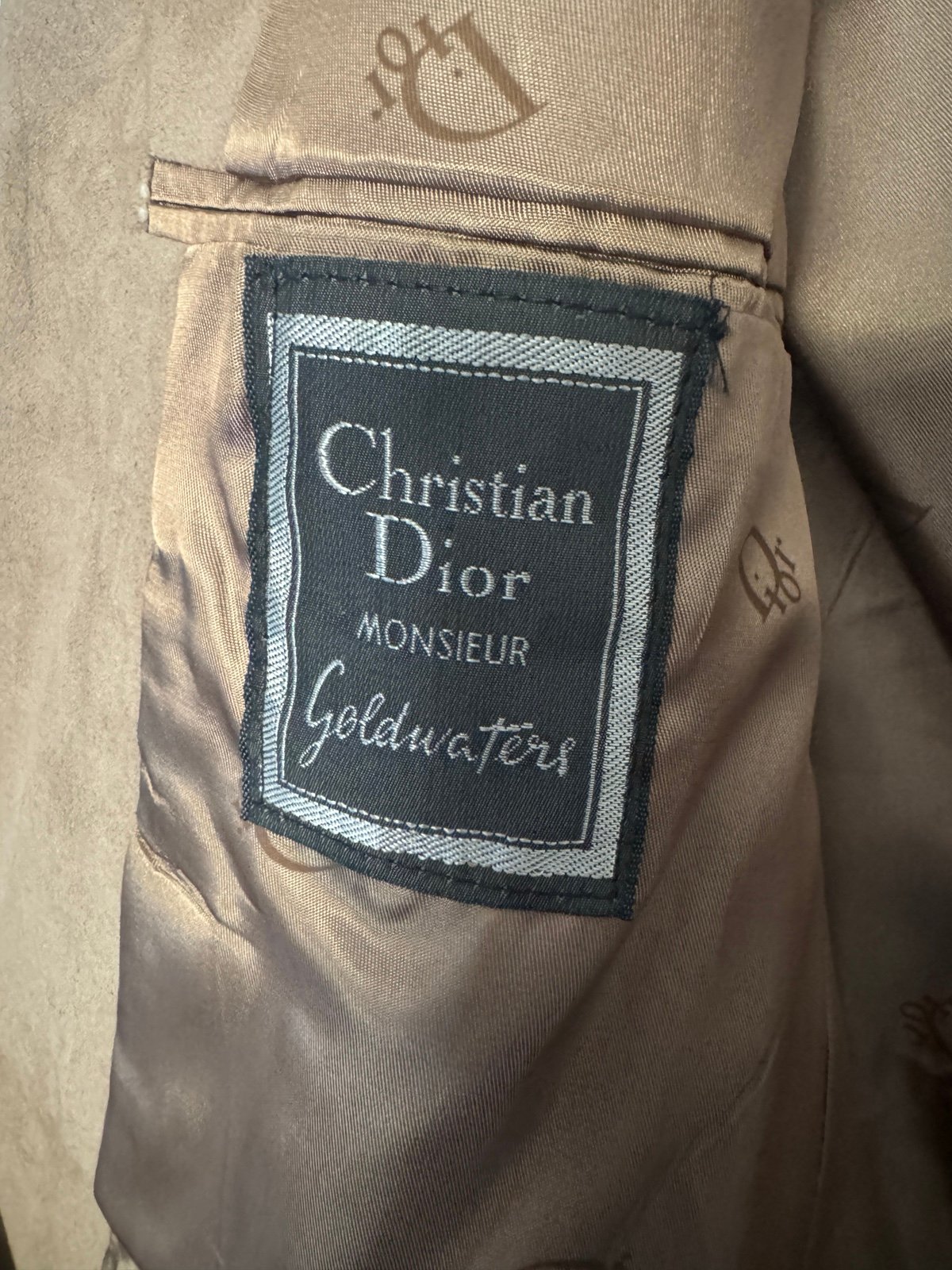 Vintage Dior Suede Blazer