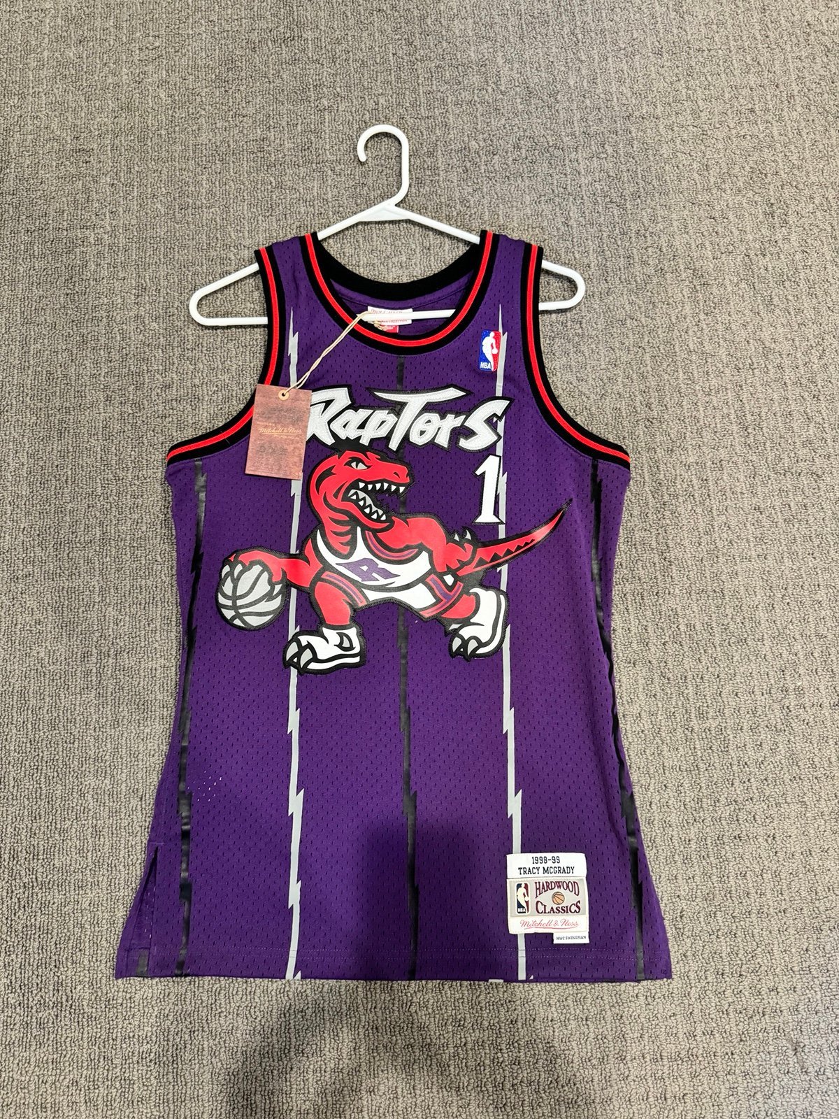 Mitchell & Ness Toronto Raptors Road 1998-99 Tracy McGrady Jersey