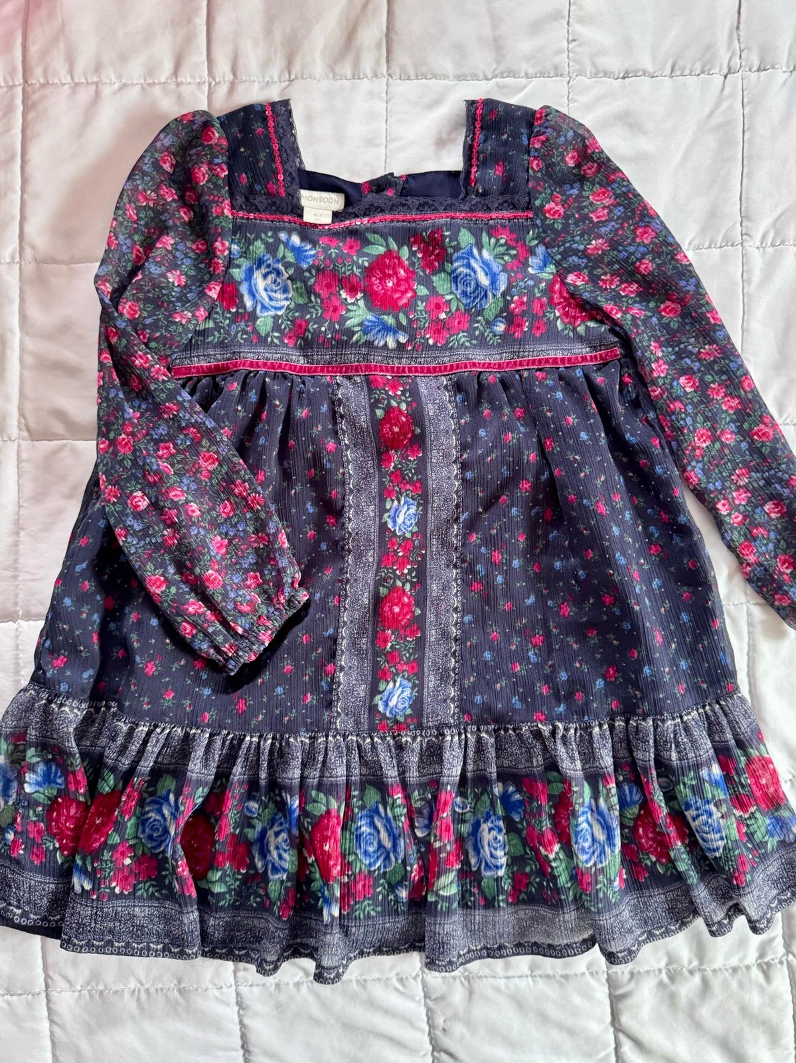 Monsoon dress 6-7