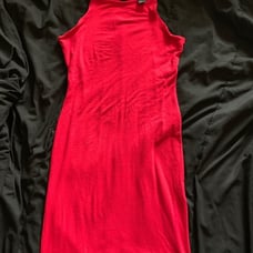 Red Midi Dress