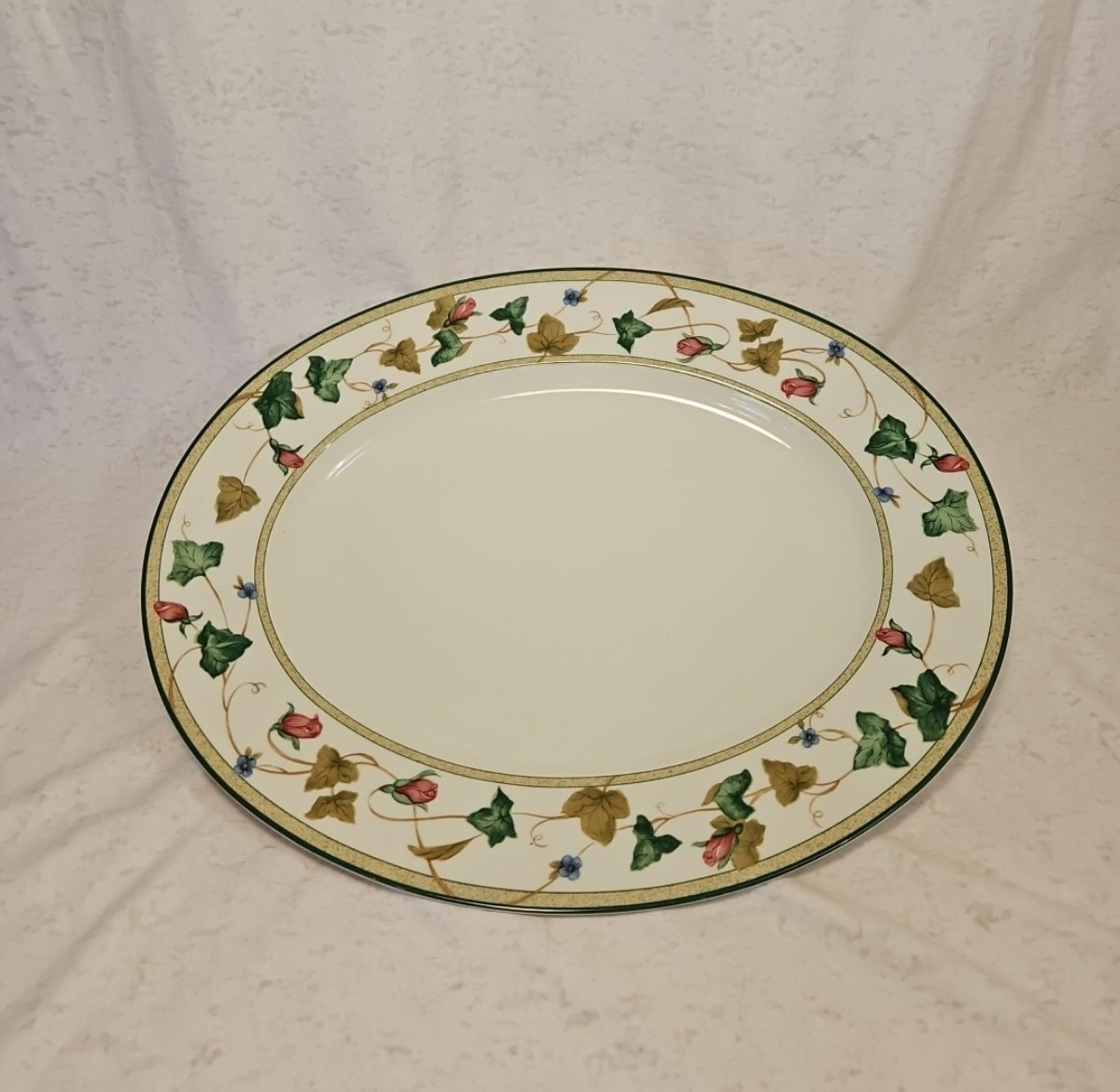 Lenox Casual Images "Summer Terrace" Oval Serving Platter