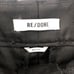 RE/DONE Women's Super Wide Leg Trouser 10/30 High Rise Flat Front Pants NWOT