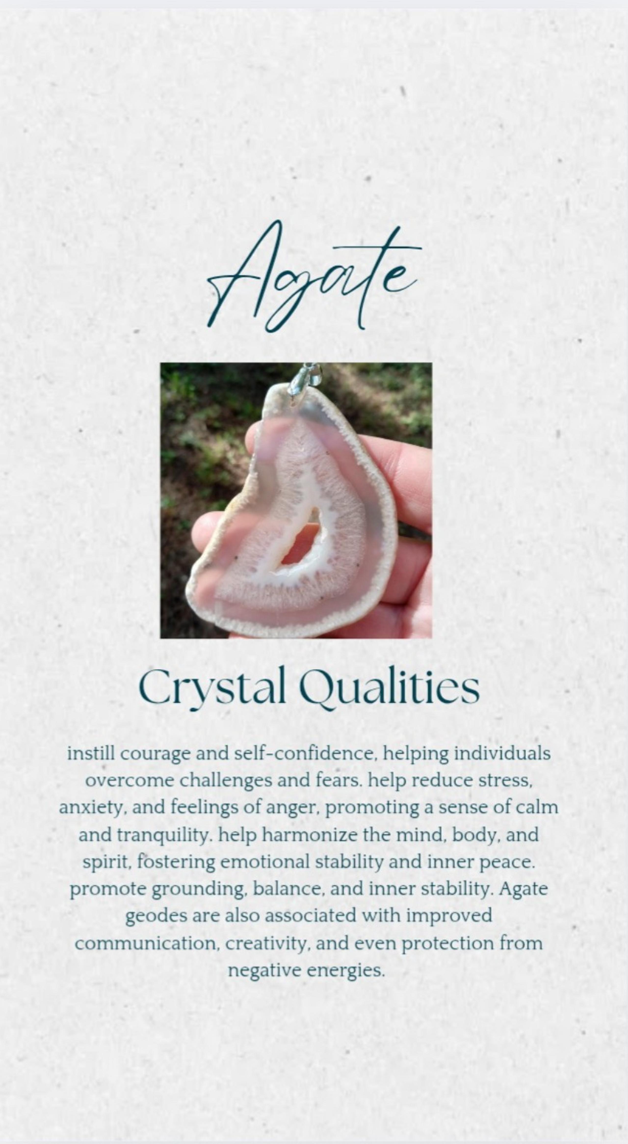 Crystal pendant