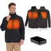 Heated Jackets with Battery Pack, Heating Fleece Jacket Sweatshirts